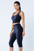 Meet and Greet| Corduroy Capri pant set (blue)