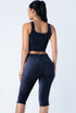 Meet and Greet| Corduroy Capri pant set (blue)