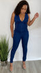 Kick off the Weekend | denim jumpsuit