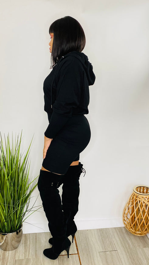 Take Control | black romper