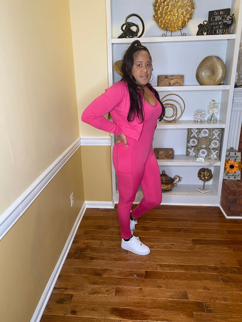 Body glove - pink jumpsuit