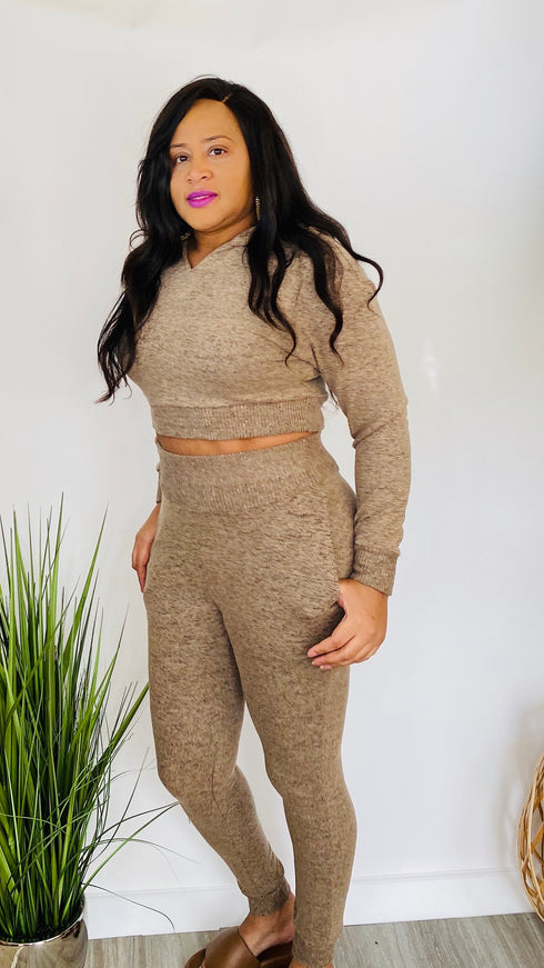 Adore Me | brown two piece outfit