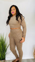 Adore Me | brown two piece outfit