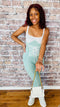 Second to none- green jumpsuit-mint