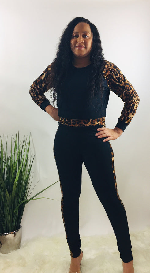 Safari Plus| plus size matching set