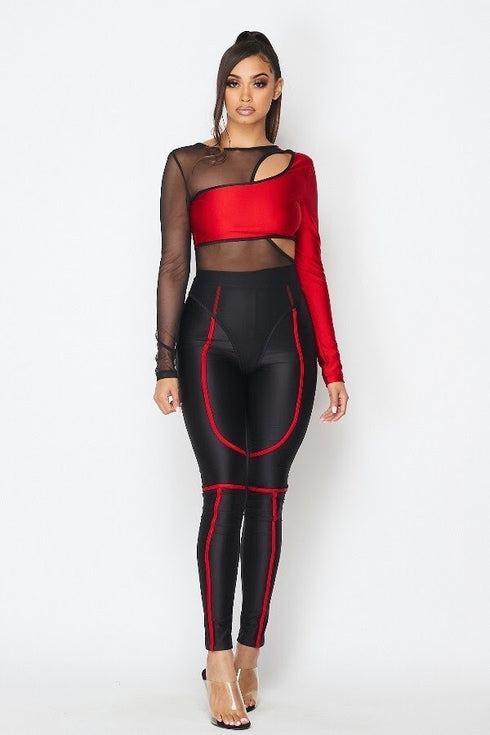 Reckless | Body suit and tight set