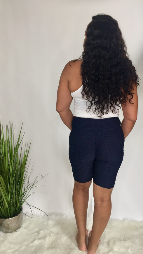 Right Place | biker shorts (navy)