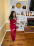 Don't Get it Twisted | Velour Jumpsuit