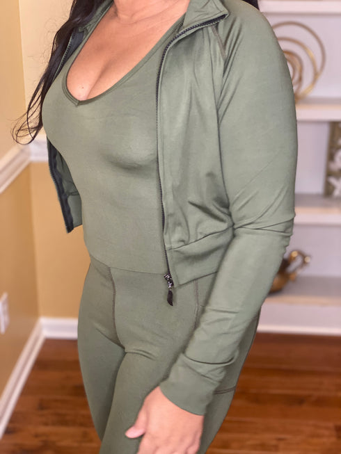 Body glove set (olive green)