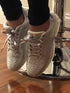 Bedazzled | fashion sneakers (silver)