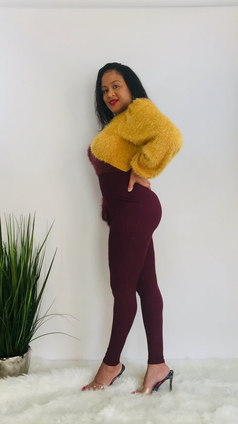 Fuzz What They Heard |long sleeve jumpsuit