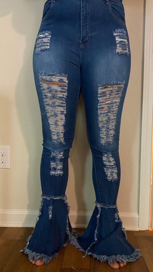 Girl Bye | flare jeans