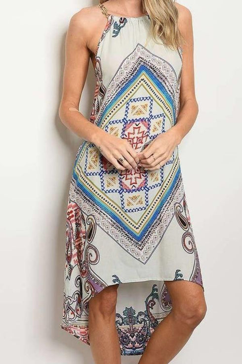 Paisley | high low dress